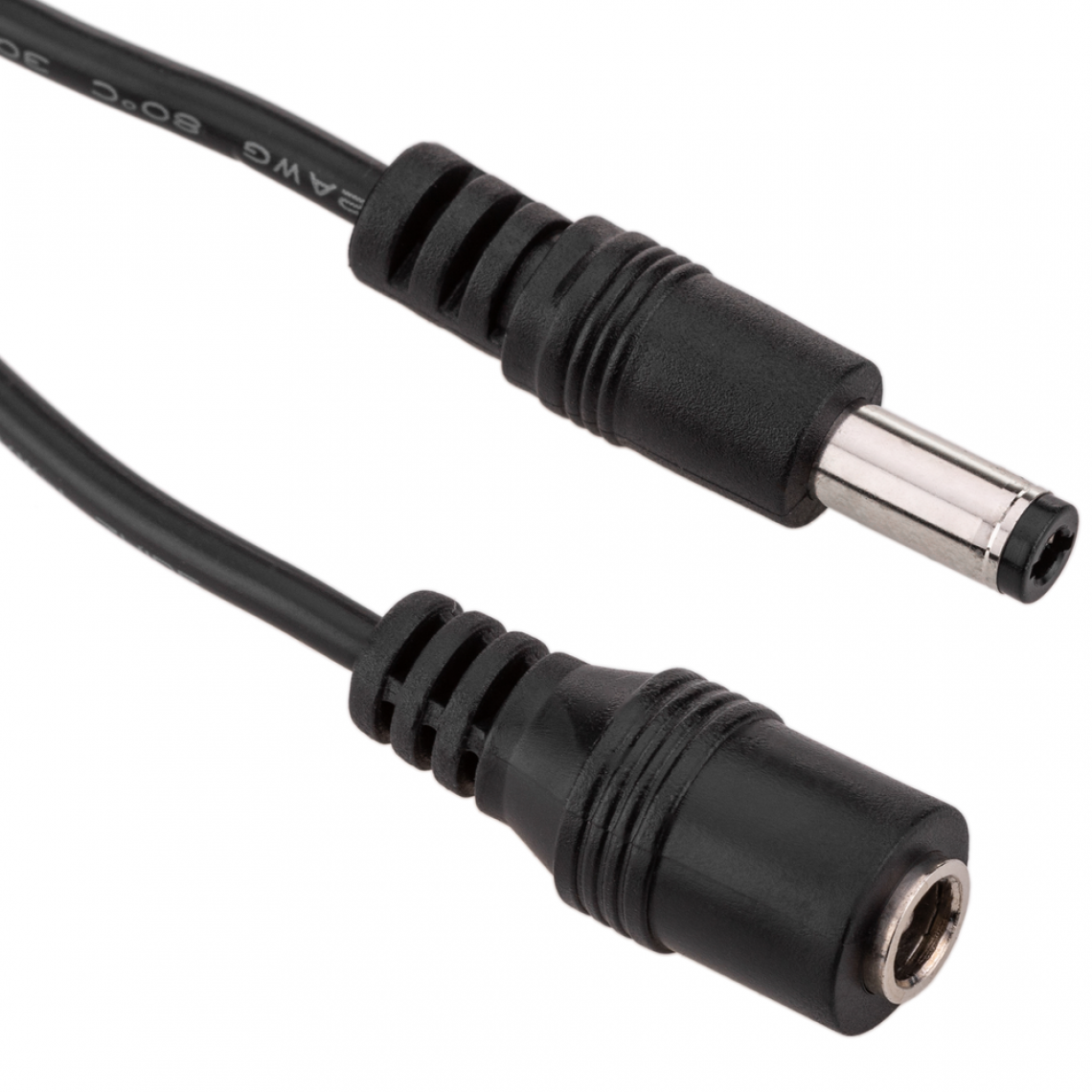 Bematik - Câble d alimentation CC-2m 5.5x2.5mm connecteur Jack (M/H) - Fils et câbles électriques