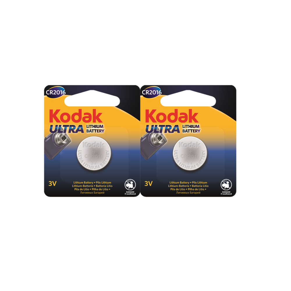 Kodak - KODAK - Pile - Ultra Lithium - CR 2016 - lot de 2-- - Piles standard