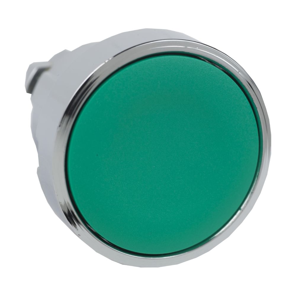 Schneider Electric - tête bouton poussoir - affleurant - vert - schneider harmony zb4ba3 - Autres équipements modulaires
