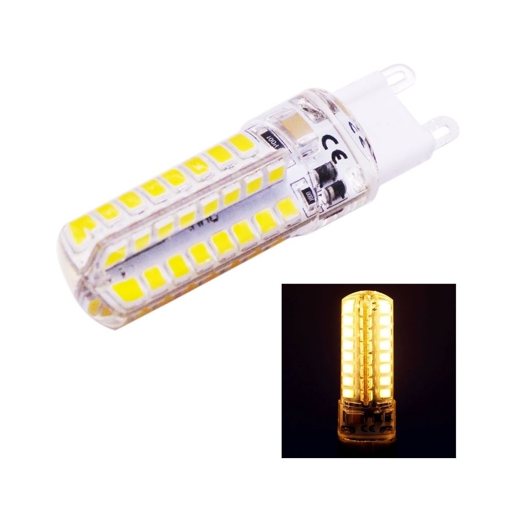 Wewoo - Ampoule G9 4W lumière blanche chaude 250-270LM 64 LED SMD 2835 de maïs, AC 220V - Ampoules LED