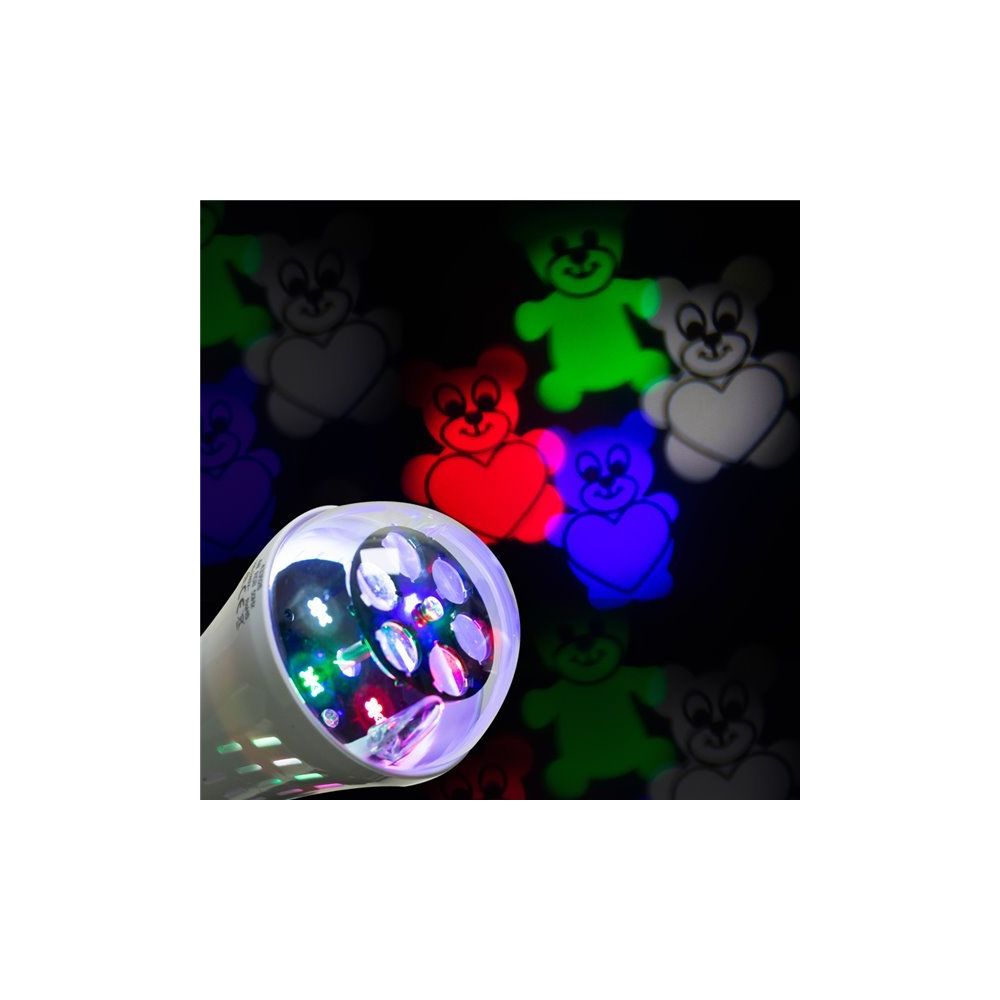 NC - Ampoule LED E27 projection motifs oursons Eclairage pour enfants - Ampoules LED