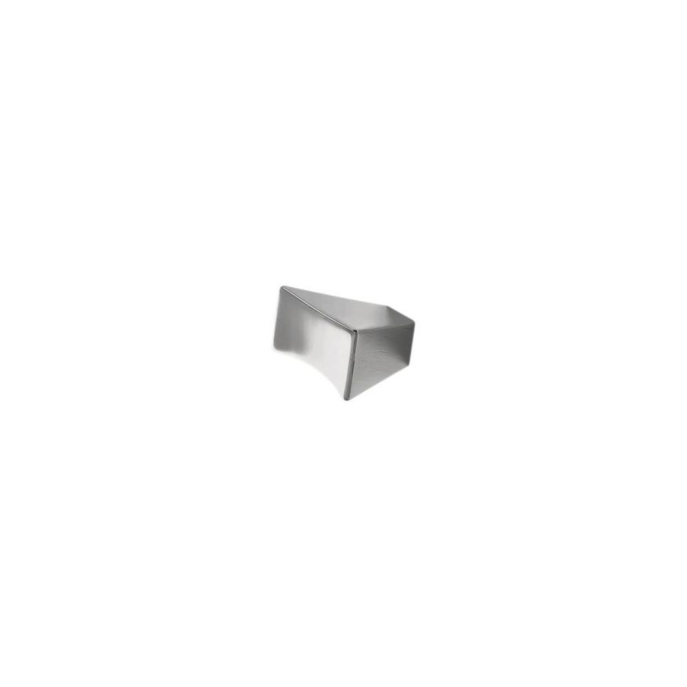 Marella - Bouton métal caleido - Hauteur : 30 mm - Décor : Nickelé mat - Diamètre : - - Matériau : Zamac - Section : 21 x 43 mm - Entraxe : - - : - Longueur : - - MARELLA - Poignée de meuble
