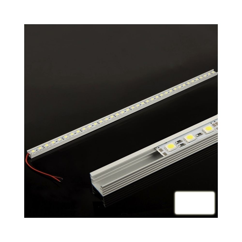 Wewoo - Tube LED blanc Barre d'éclairage en aluminium de 8,5 W 36 5050 SMD, longueur: 50cm - Tubes et néons