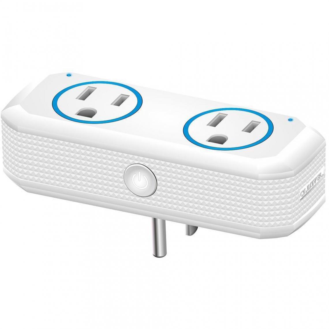 Justgreenbox - Prise de courant à télécommande Smart WiFi Plug, Bleu - Prises programmables