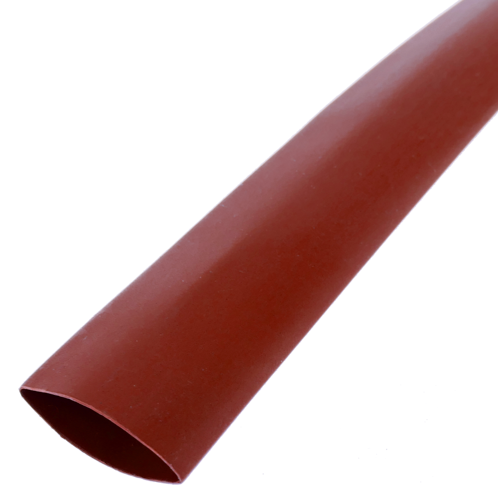 Bematik - Réduire la chaleur rouge rouleau mm tube 12.7 de 3m - Fils et câbles électriques