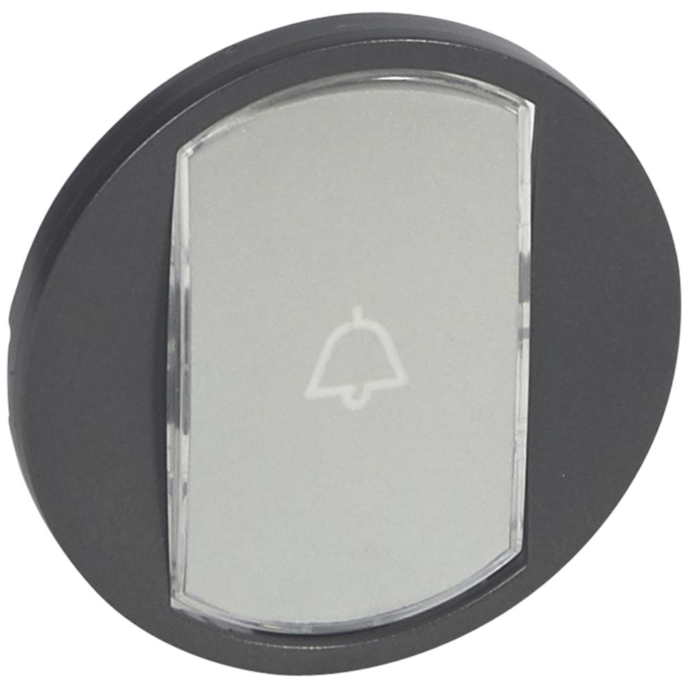 Legrand - enjoliveur porte étiquette - commande simple - legrand céliane - graphite - Interrupteurs et prises en saillie
