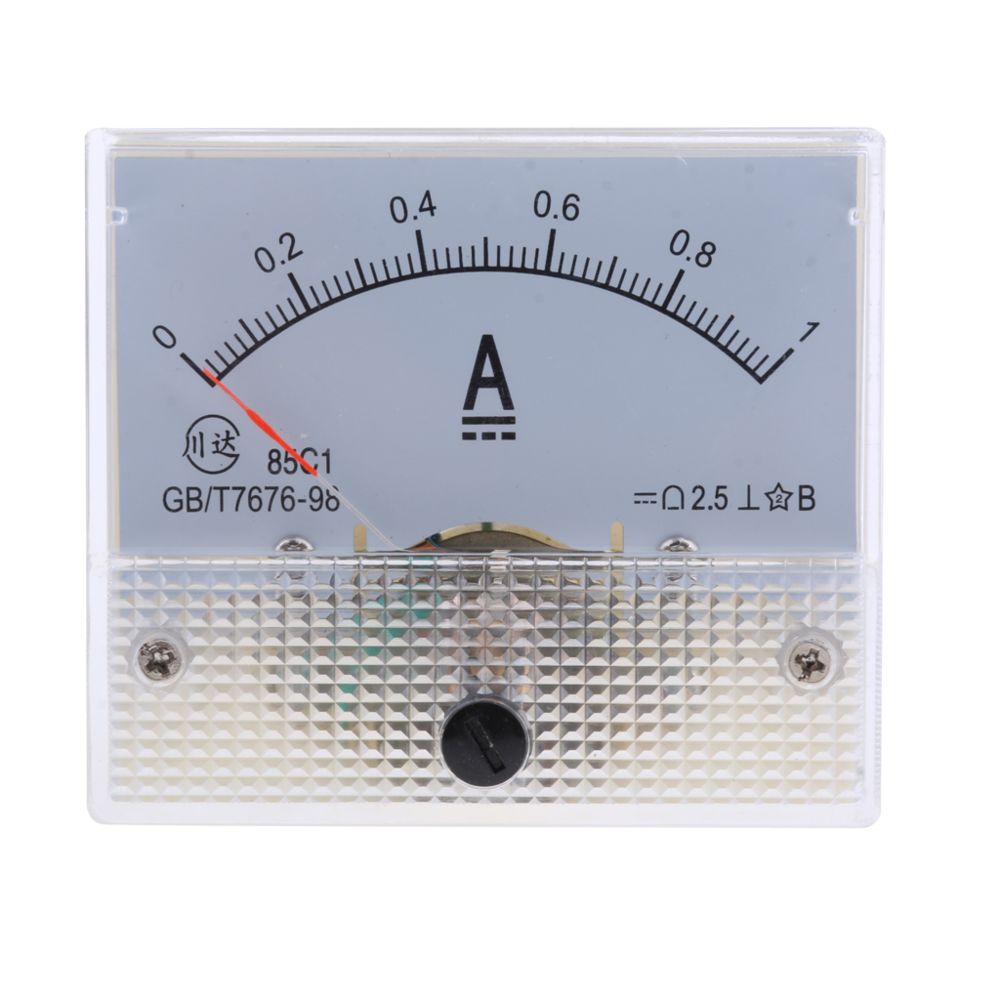 marque generique - dc ampèremètre analogique panneau compteur amp mètres courant manomètre pointeur type 0-1a - Mètres