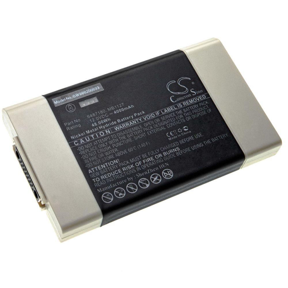 Vhbw - vhbw batterie compatible avec Maquet Critical Care AB, Servo I, Servo S appareil de médecine comme respirateur (4000mAh, 12V, NiMH) - Piles spécifiques