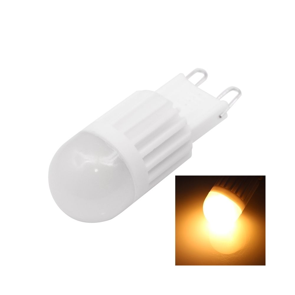 Wewoo - Ampoule G9 2W Lumière Blanche Chaude 90-110LM 1 LED Dimmable Haute Puissance en Céramique, AC 220V - Ampoules LED