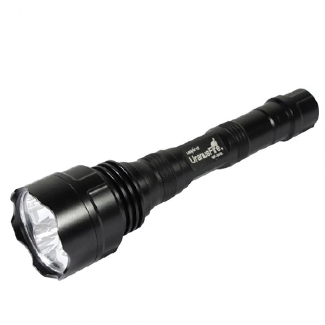 Wewoo - Lampe de poche torche noir de LED Super Bright - Lampes portatives sans fil