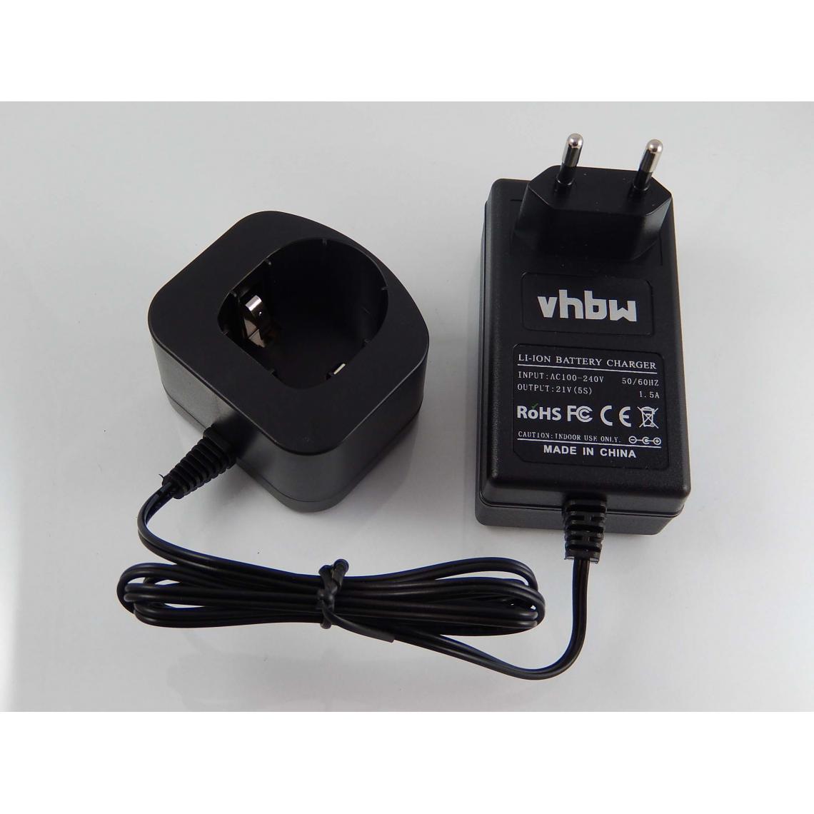 Vhbw - vhbw Chargeur compatible avec les batteries Li-Ion de Ryobi R18I-0, ZRP813 (18V) - Clouterie