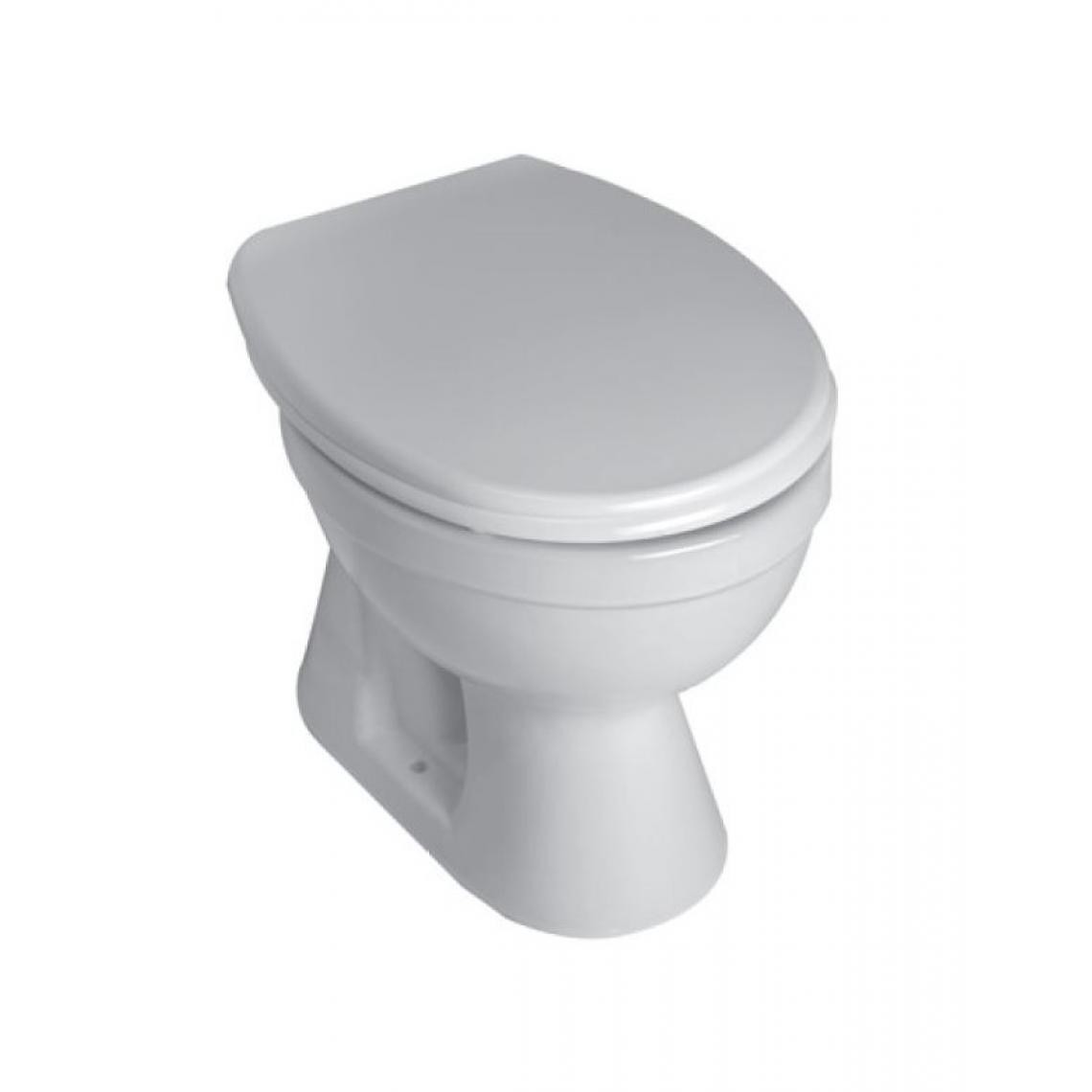 Karag - WC cuvette à poser ARKA 40x46x36 cm - avec abattant à frein de chute - WC