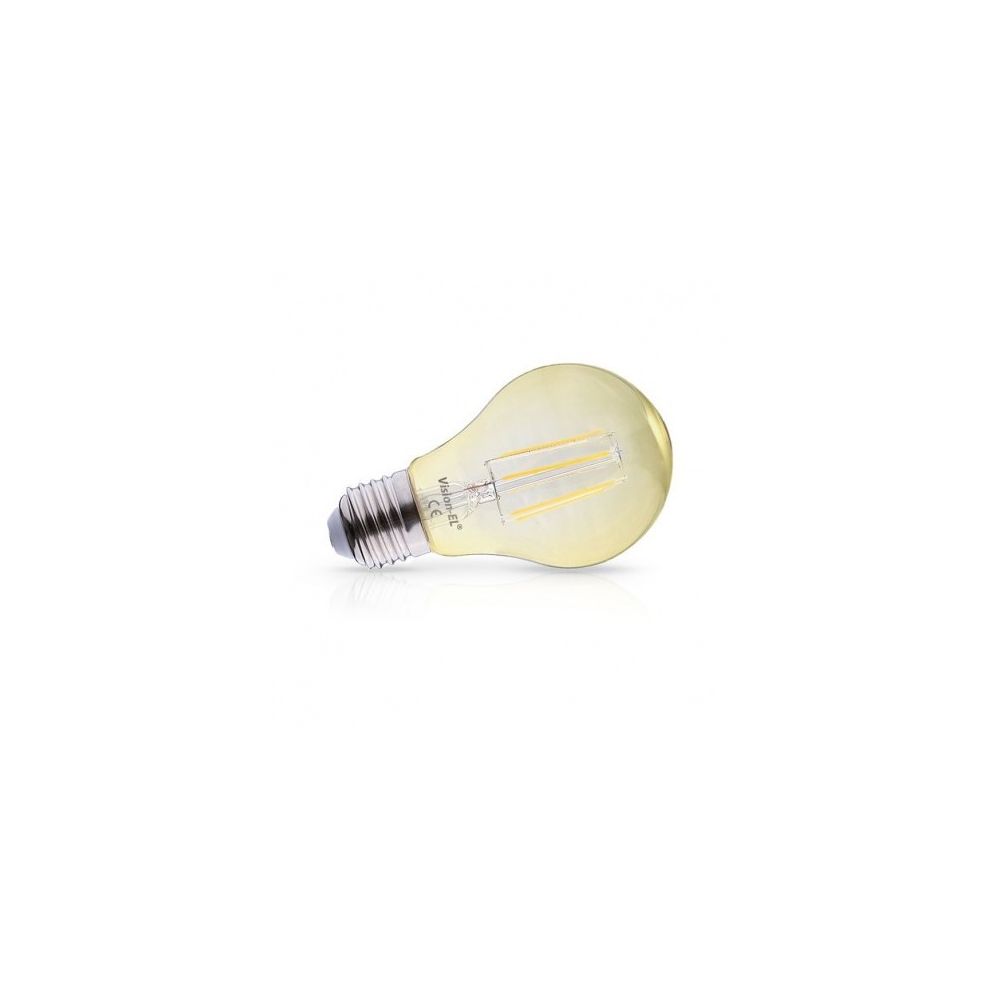Vision-El - Ampoule LED E27 Filament 6W 2700 K Golden Dimmable Boite - Ampoules LED