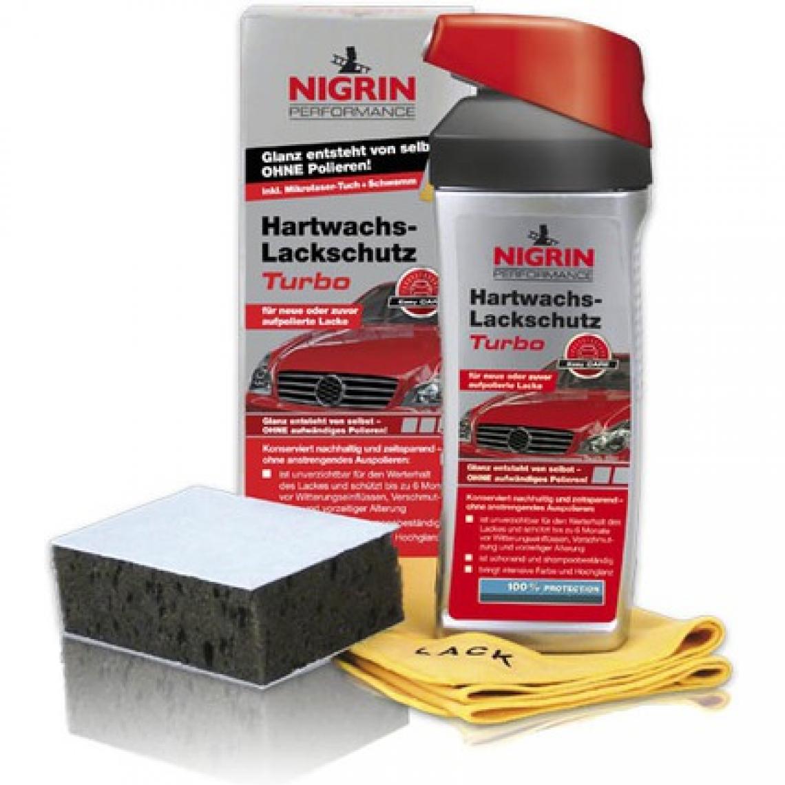 Unitec - NIGRIN Performance Cire de protection pour peinture Turbo () - Accessoires brossage et polissage