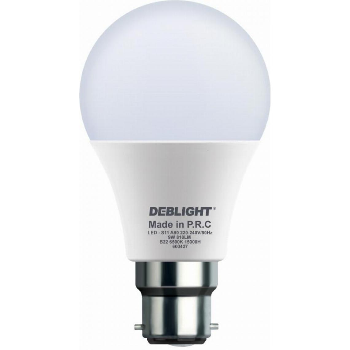 Debflex - Ampoule LED A60 B22 6500K DEBFLEX - 600427 - Interrupteurs et prises en saillie