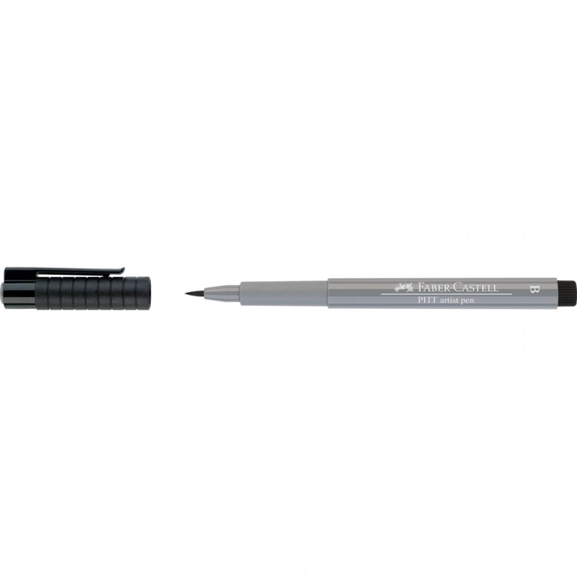 Faber-Castell - FABER-CASTELL Feutre PITT artist pen, gris froid III () - Outils et accessoires du peintre