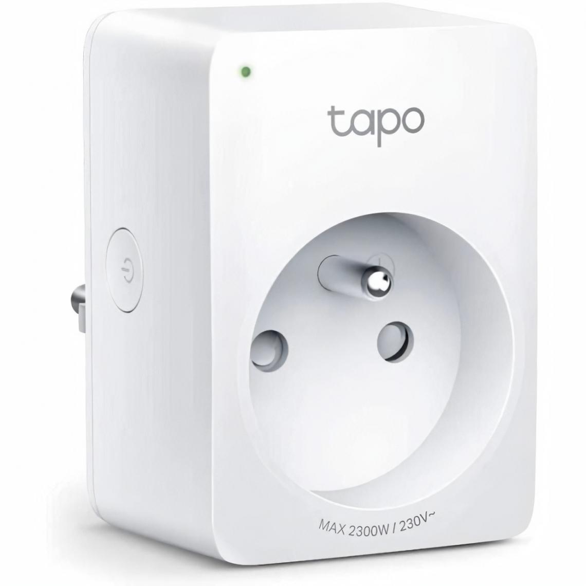 Tplink - TAPO P100 (1-pack) Prise connectée WIFI Tapo 100F - Fiches électriques