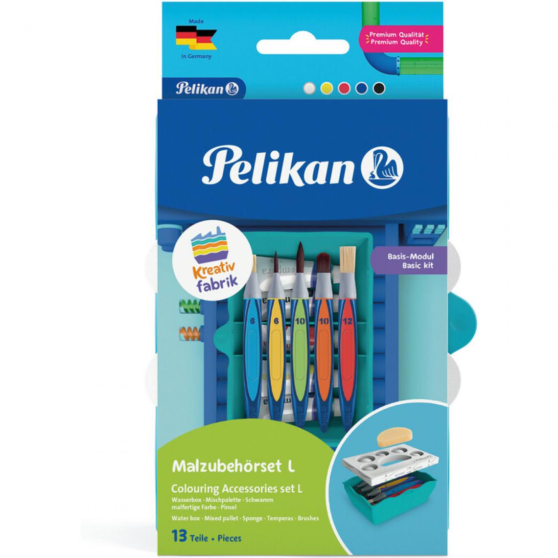 Pelikan - Pelikan Kreativfabrik Kit accessoires de peinture, 13 pièces () - Outils et accessoires du peintre