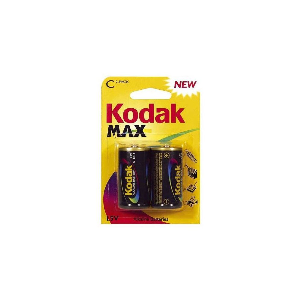 Kodak - Pile Alcaline Kodak LR14 1,5 V - Piles rechargeables