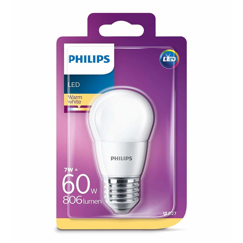 Philips - Ampoule LED Spérique 7W E27 - Ampoules LED