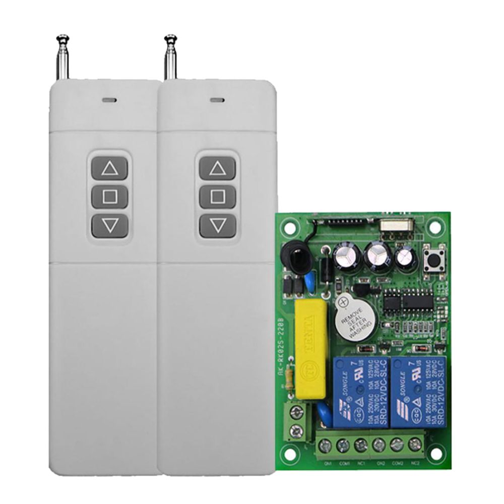 marque generique - commutateur de commande à distance sans fil 2ch relais récepteur module haute puissance 3 bouton - Appareils de mesure