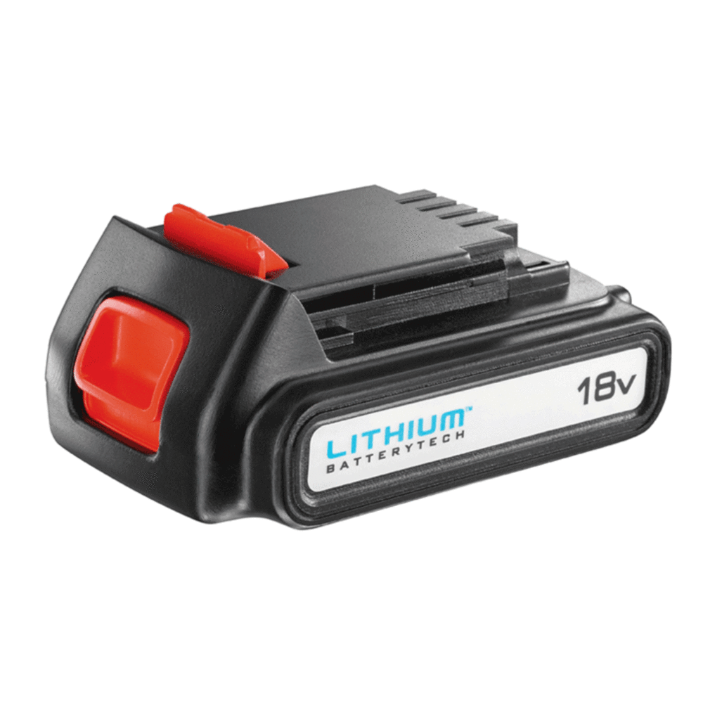 Black & Decker - Batterie slide pack lithium 18 V 2 AH - Consommables pour outillage motorisé