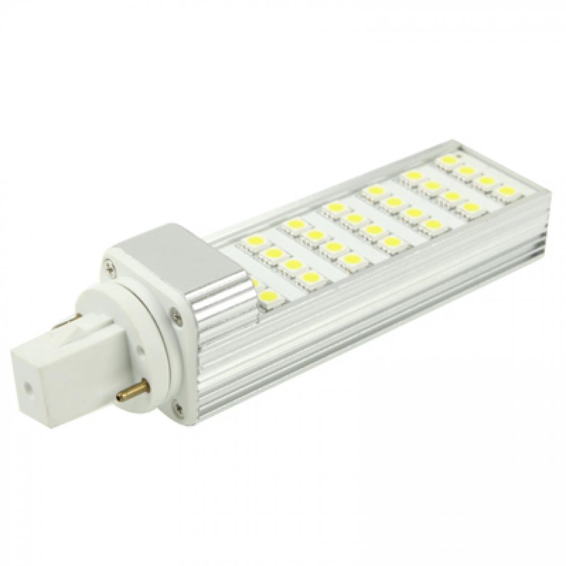 Wewoo - Ampoule LED Horizontale blanc G24 6W 28 5050 SMDLED Transverse, AC 220V - Ampoules LED