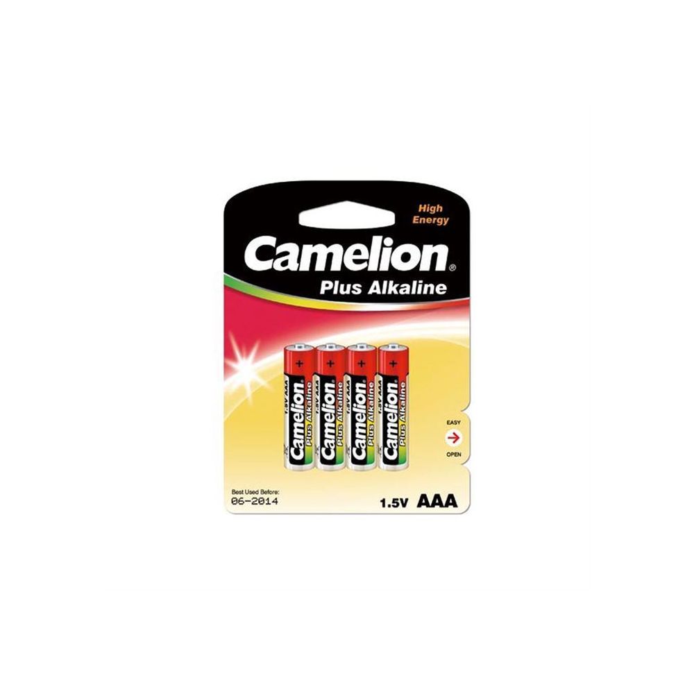 Camelion - Blister de 4 piles 1.5V AAA Super Alcaline - Camelion - Piles rechargeables