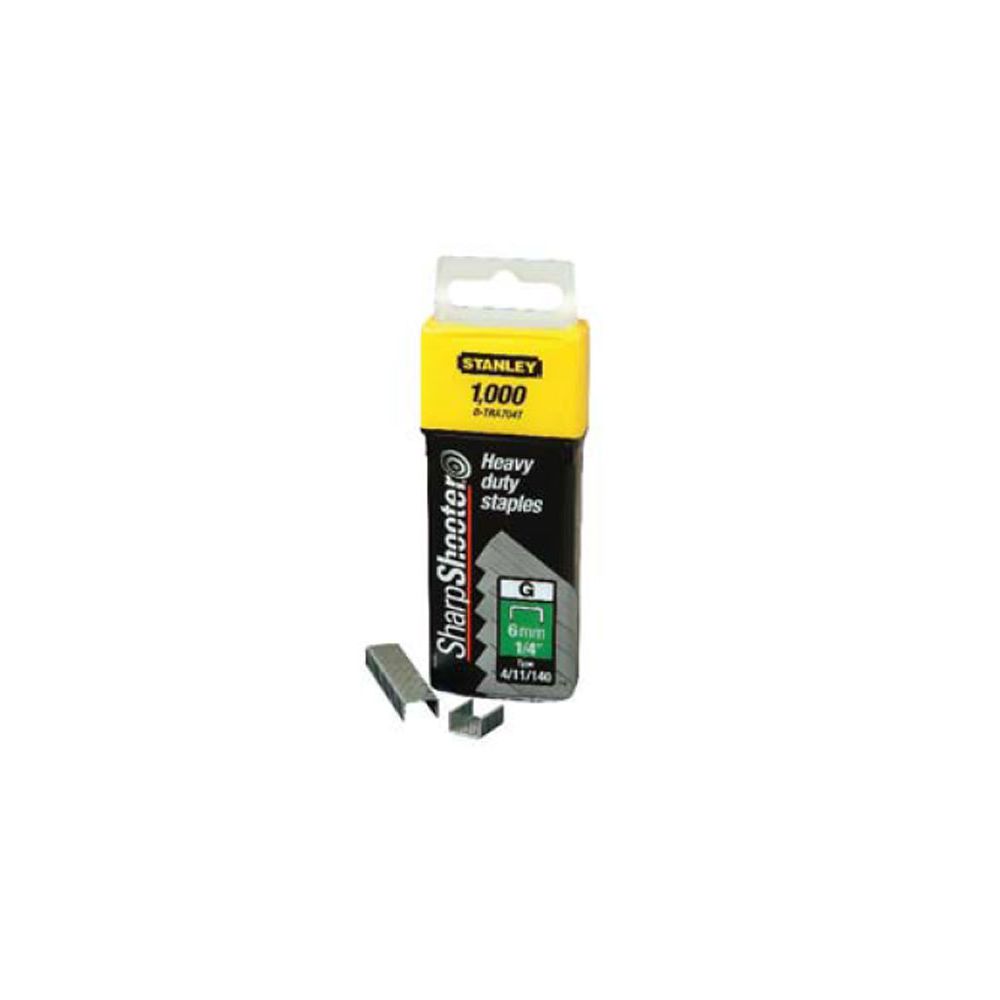 Stanley - Boîte de 5000 agrafes type G 12mm STANLEY 1-TRA708-5T - Agrafeuses