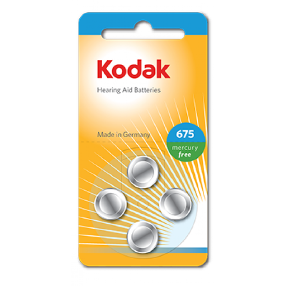 Kodak - KODAK - Pile Auditive - P675 - pack de 4-- - Piles spécifiques