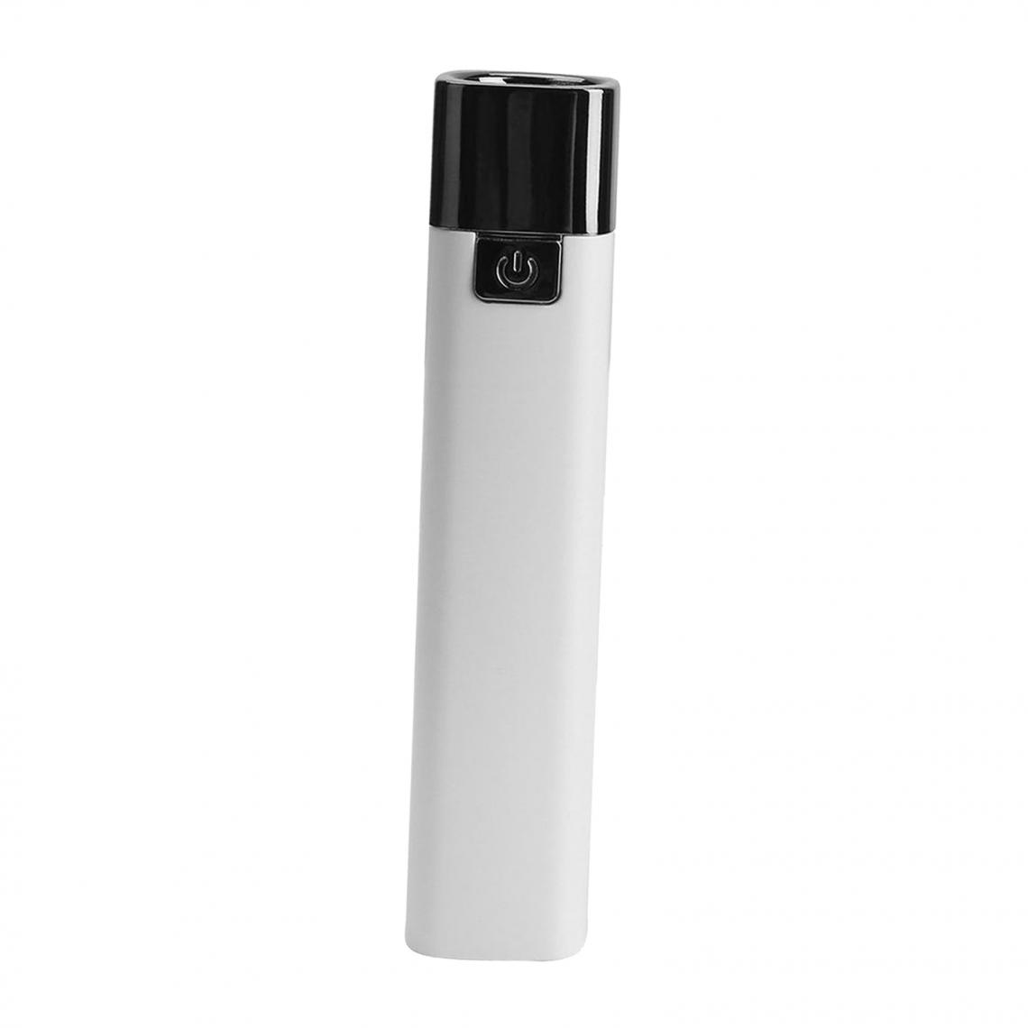 NC - Lampe Torche LED Compacte Mini Flash Light USB Rechargeable Noir - Ampoules LED