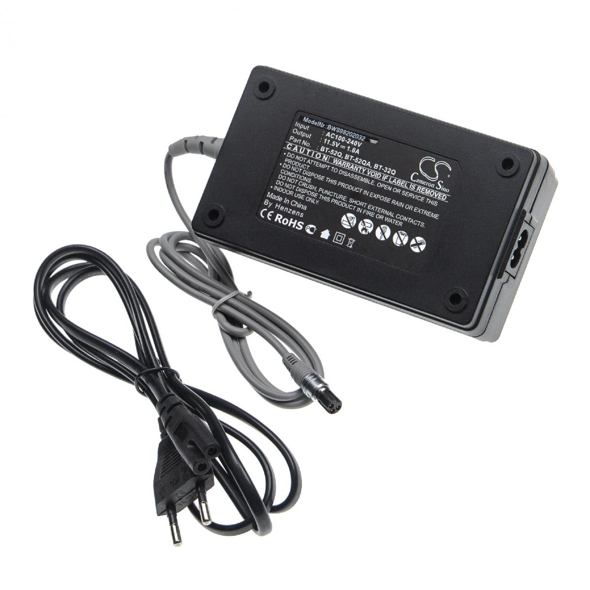 Vhbw - vhbw Chargeur compatible Topcon CTS-3000, GPT-1000, GPT-1003, GPT-102R, GPT-2000, GPT-3000 appareil de mesure - Noir, plastique - Piles rechargeables