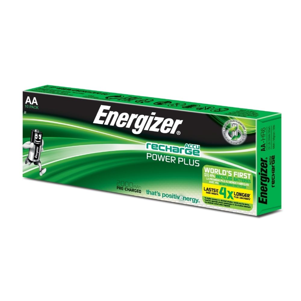 Energizer - pile rechargeable - aa - 2000 ma - dp10 - energizer 417029 - Piles rechargeables
