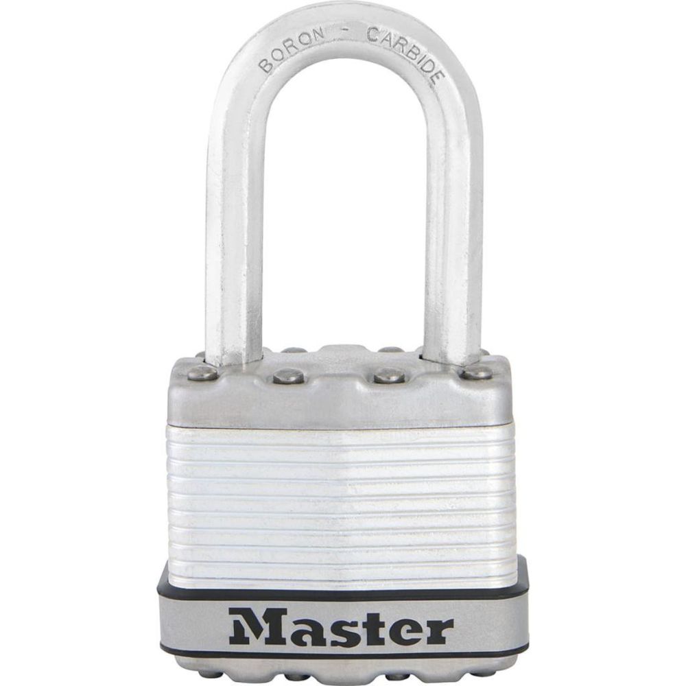 Master Lock - Master Lock Cadenas Excell Acier laminé 64 mm M15EURDLF - Bloque-porte