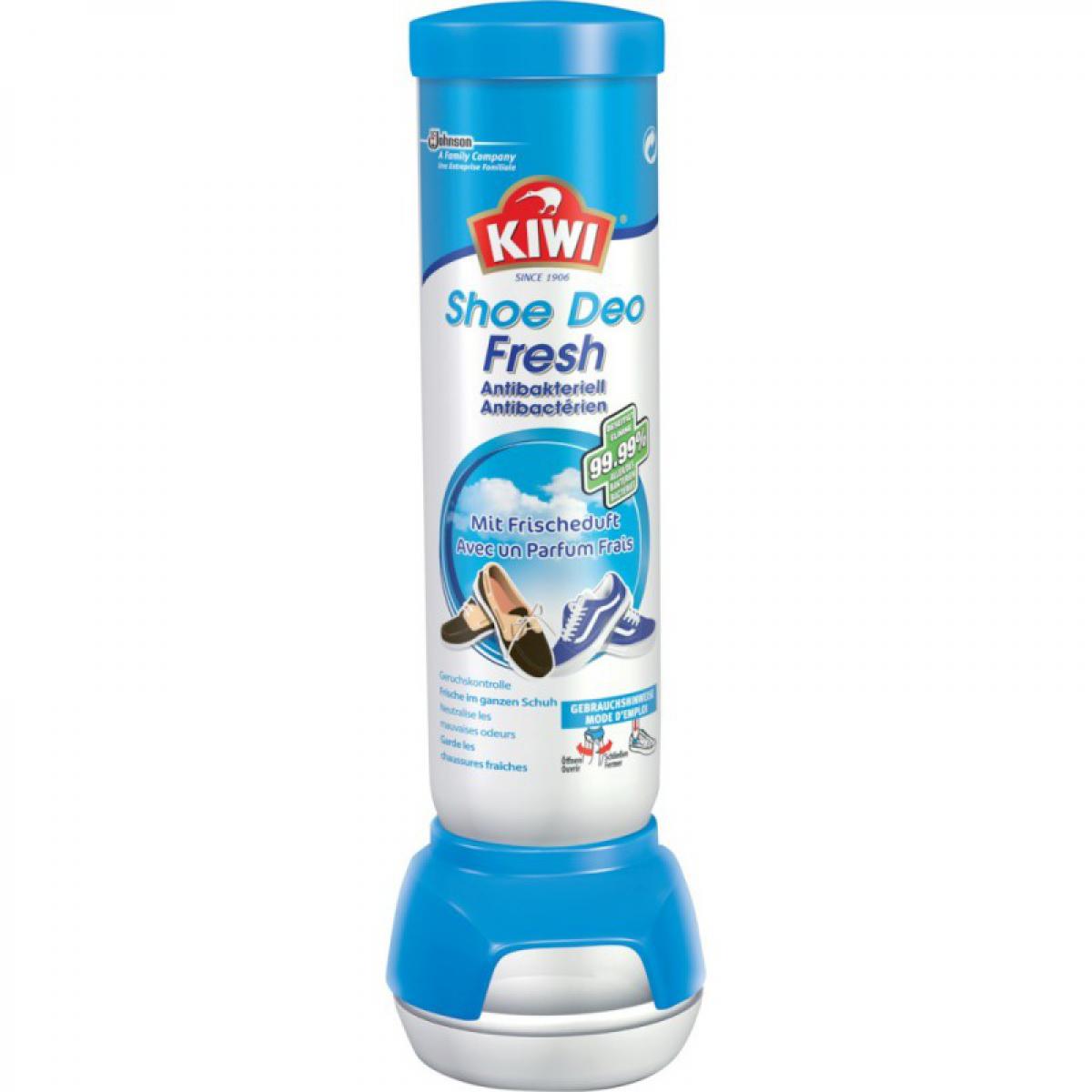 Kiwi - Spray fraicheur 100ml pour chaussures - Poignée de porte