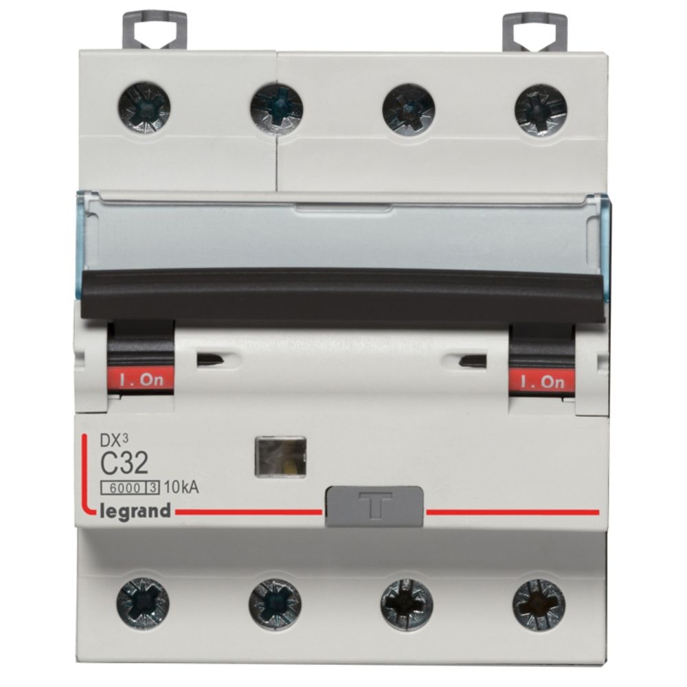 Legrand - disjoncteur différentiel legrand dx3 32a courbe c 300ma 4 poles type ac - vis / auto - Coupe-circuits et disjoncteurs