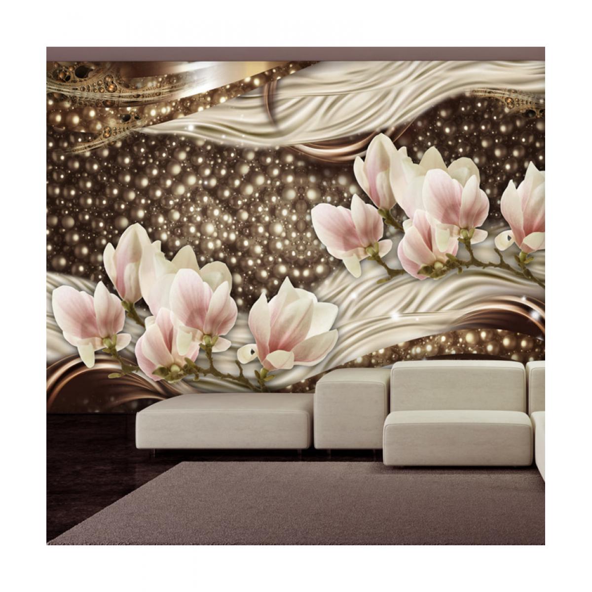 Artgeist - Papier peint - Pearls and Magnolias 100x70 - Papier peint