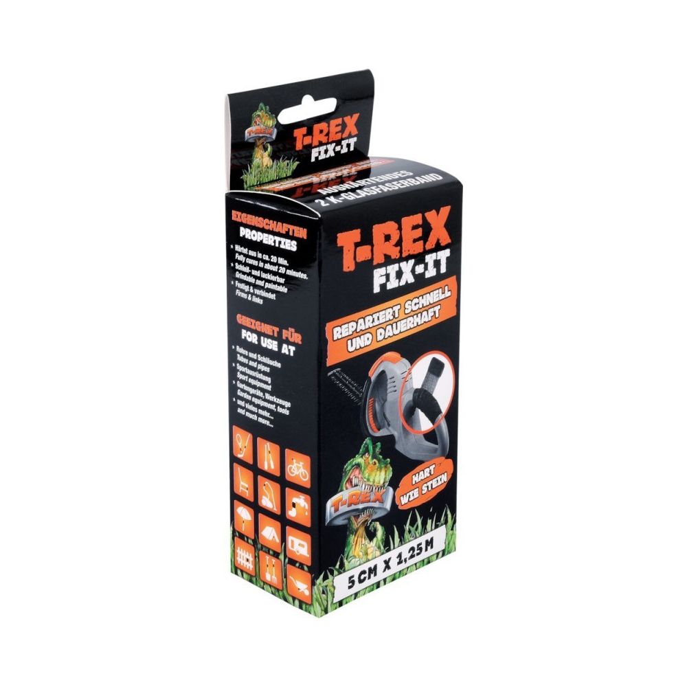 marque generique - T-Rex 822-00 Fix-It, Composant Adhésif, 50 mm x 1,25 m, pour Bandage et Réparation - Clés et douilles