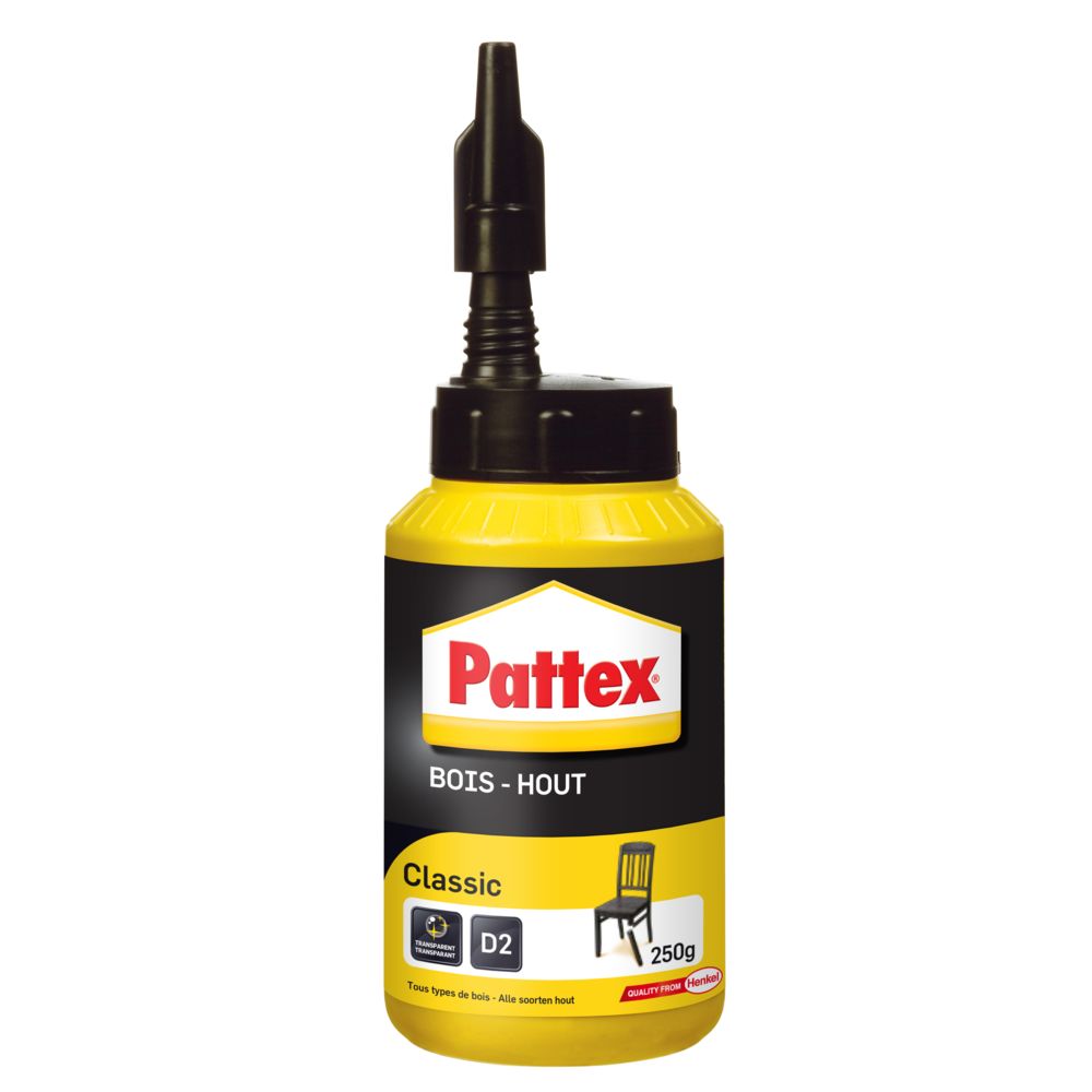 Pattex - Colle à bois Classic PATTEX - bib 250g - 1419247 - Colle & adhésif