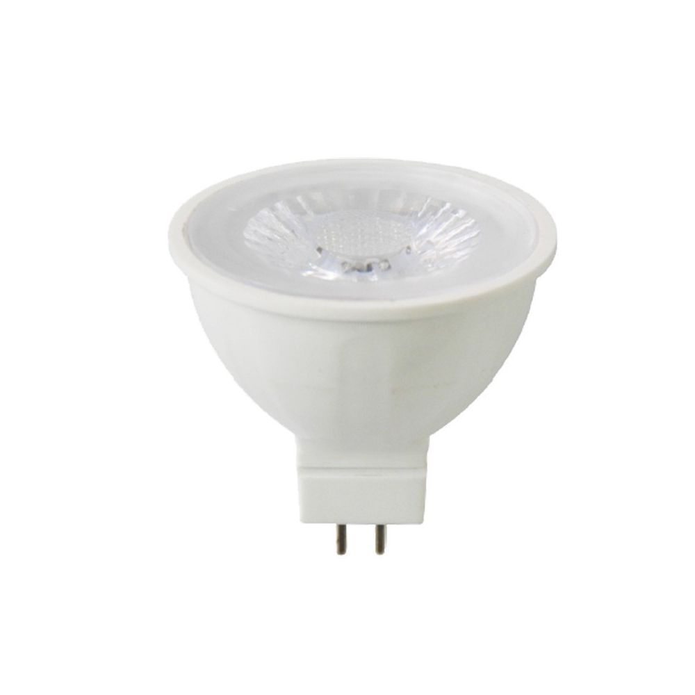 Eclairage Design - Ampoule LED 6W MR16 COB 12V DC (Température de Couleur Blanc chaud 3000K) - Ampoules LED