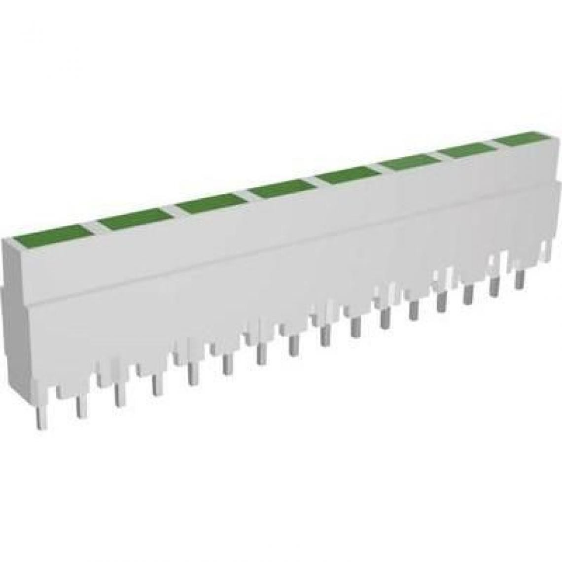 Inconnu - Rangée de LEDs Signal Construct ZALW 082 8 prises vert (L x l x h) 40.8 x 3.7 x 9 mm 1 pc(s) - Fiches électriques