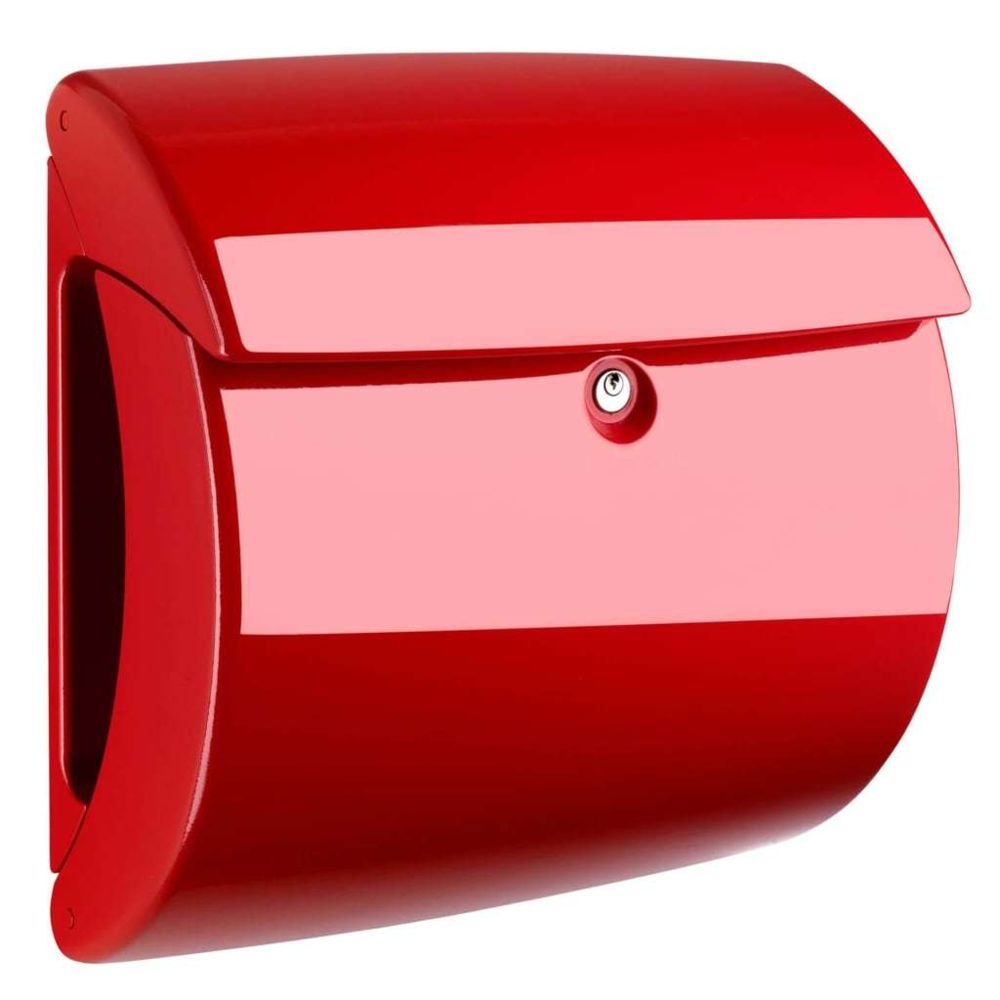 Burg-Wachter - BURG-WÄCHTER Boîte aux Lettres Plastique Rouge Murale Mail Box Poste Extérieur - Boîte aux lettres