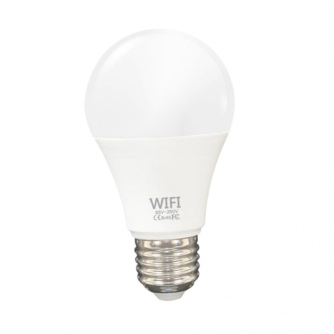 NC - Ampoules Intelligentes WiFi Dimmable LED E27 Control / Google Home / Alexa 12W 1000LM - Ampoules LED