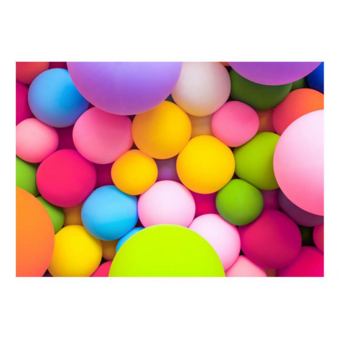 Artgeist - Papier peint - Colourful Balls .Taille : 400x280 - Papier peint