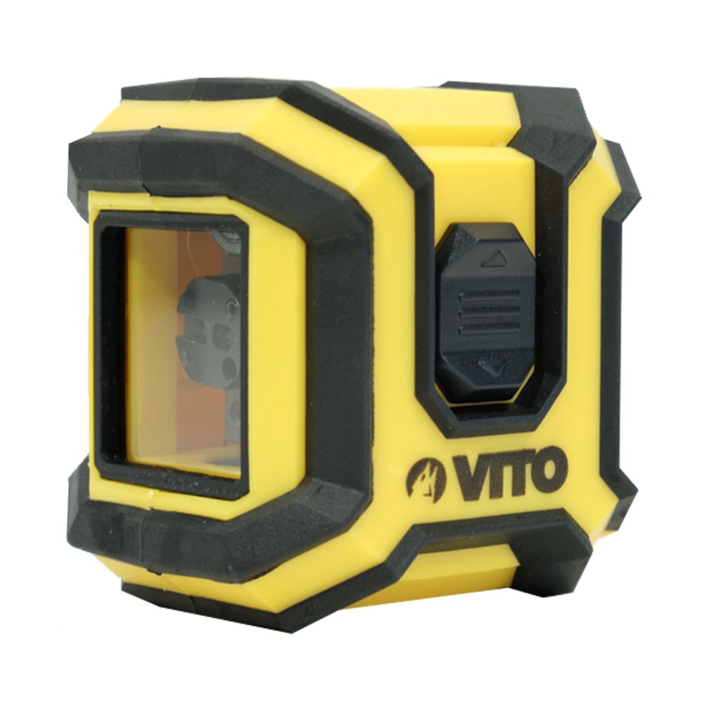 Vito Pro-Power - Niveau laser de chantier en croix horizontale et verticale VITO POWER - Portée de 10 m Précision 0,5 mm - - Niveaux lasers