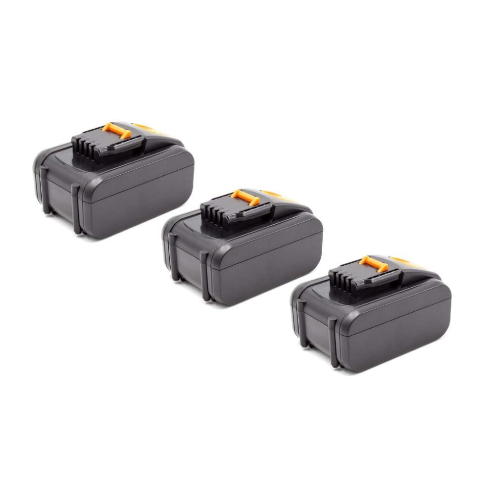 Vhbw - vhbw 3x Li-Ion batterie 3000mAh (16V) pour outil électrique outil Powertools Tools comme Worx WA3539 - Clouterie