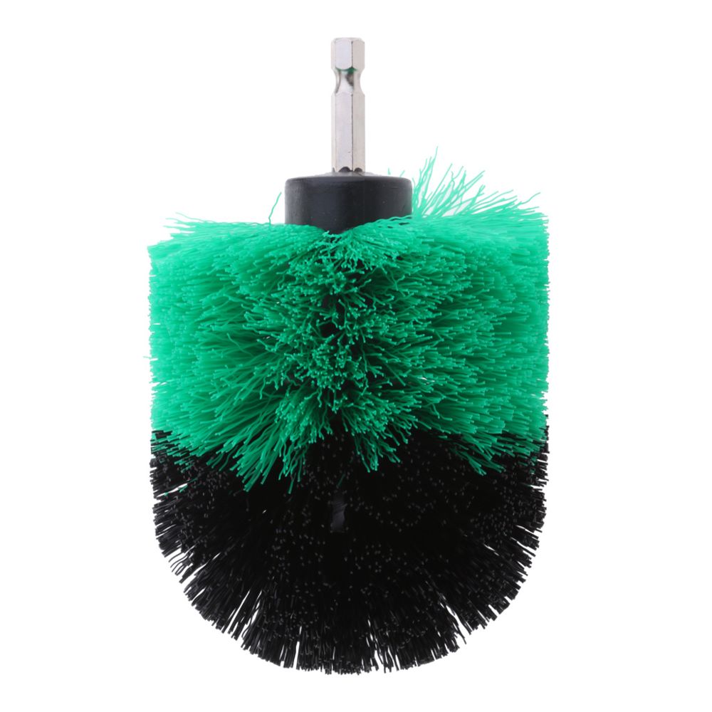 marque generique - autolaveuse nettoyage brosse de nettoyage de baignoire vert moyen brosse 3.5inch - Accessoires brossage et polissage