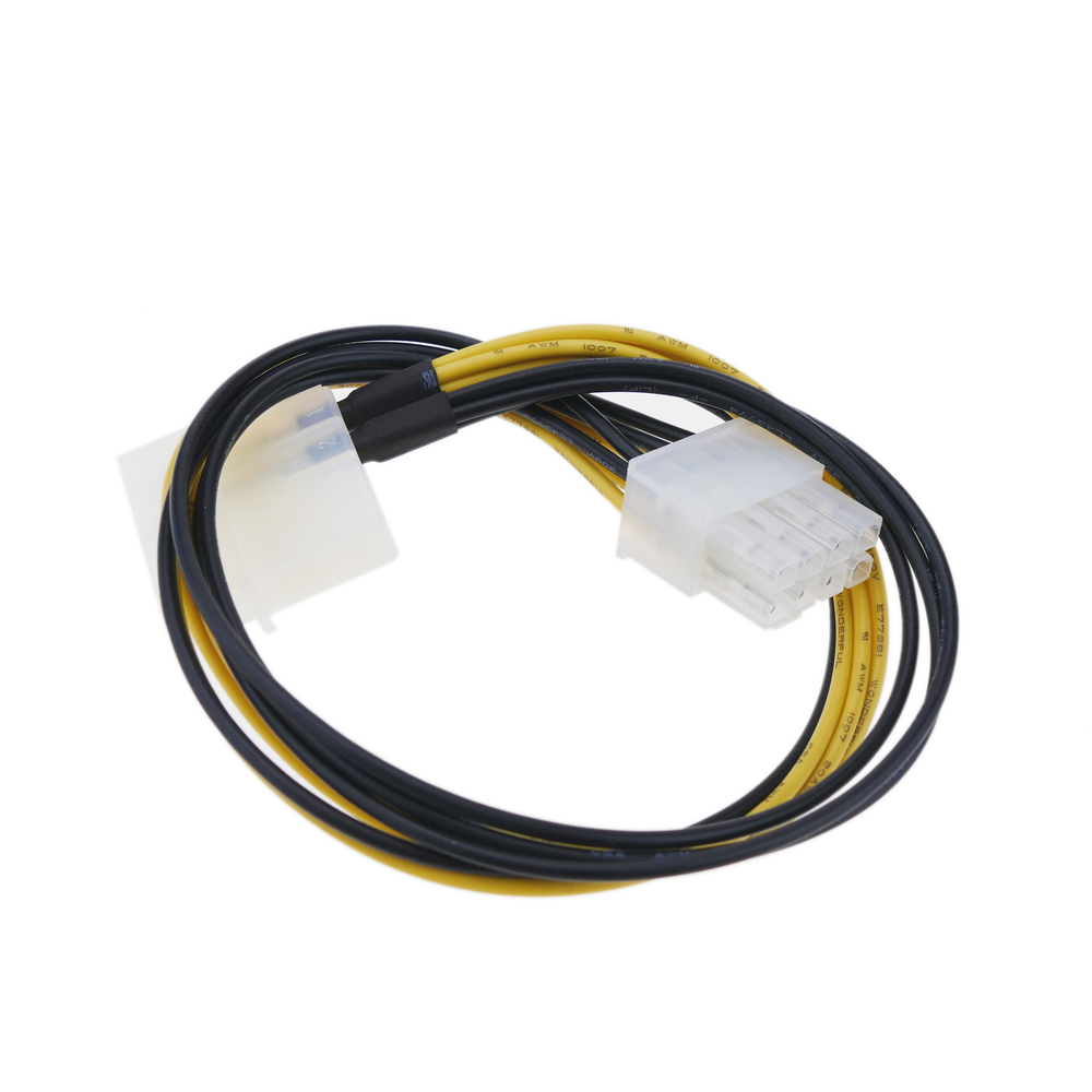 Bematik - Cable d alimentation MOLEX 4P-M (5.25) pour 8P-H (PIV-Xeon EPS12V) - Fils et câbles électriques