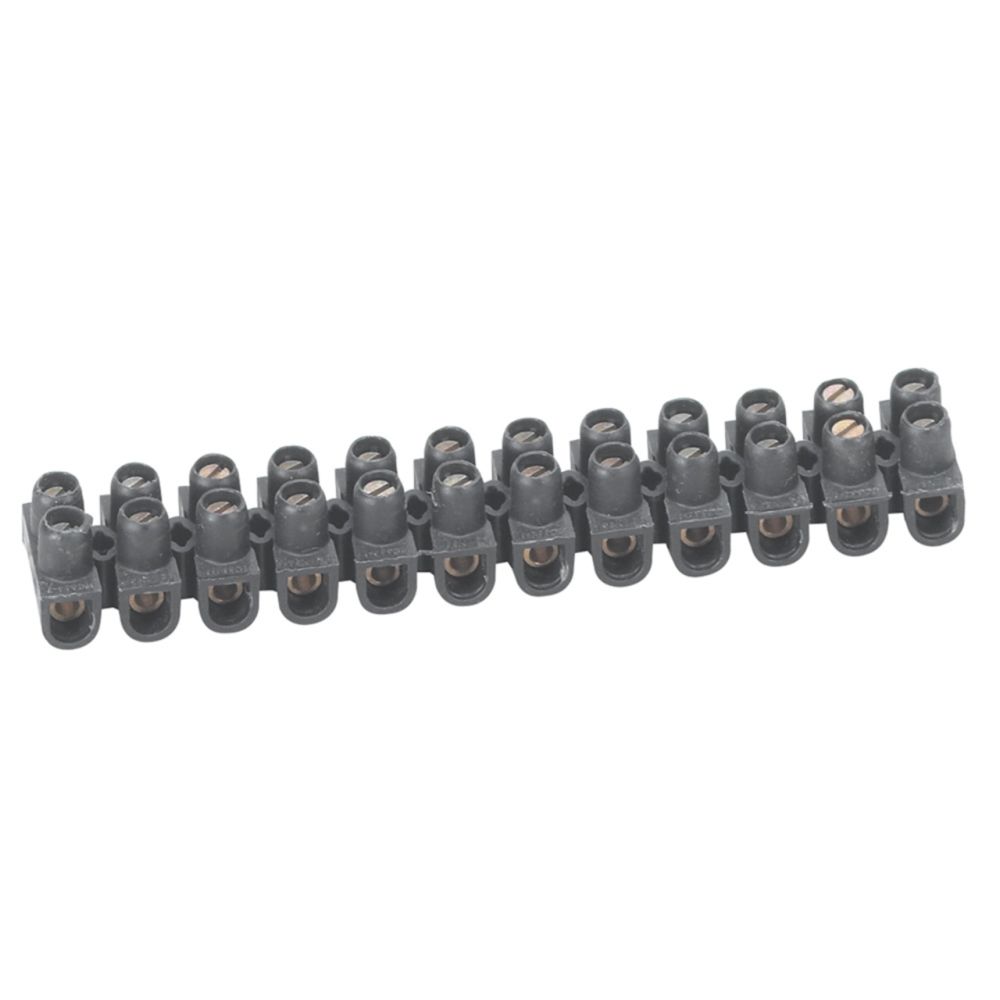 Legrand - barrette de connexion - 2.5 mm2 - legrand nylbloc - noir - Accessoires de câblage