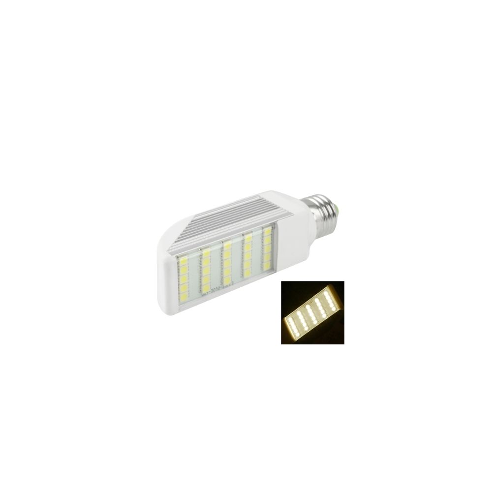 Wewoo - Ampoule LED Horizontale blanc E27 6W chaud 25 5050 SMD transversale, AC 85V-265V - Ampoules LED